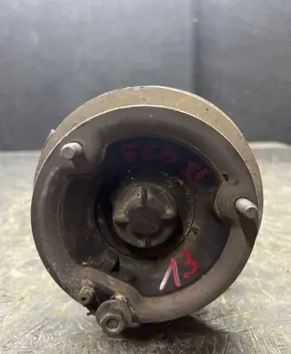 Front shock absorber with coil spring