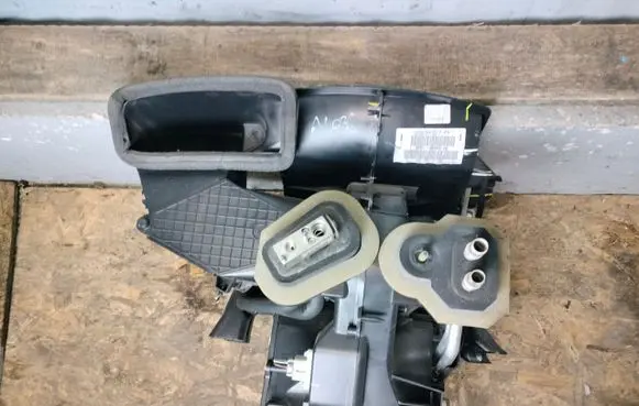 Interior heater climate box assembly