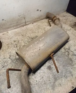 Opel Vectra C Rear muffler/silencer tail pipe 