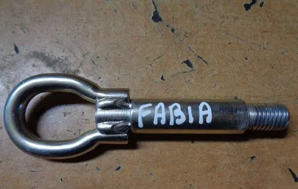Skoda Fabia Mk2 (5J) Towing hook eye 6K0803615