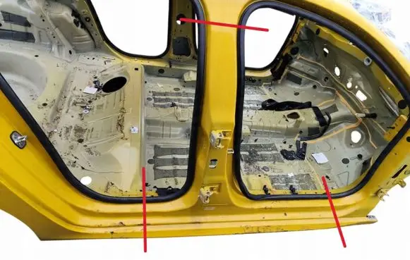 Peugeot 208 I Front piece kit 