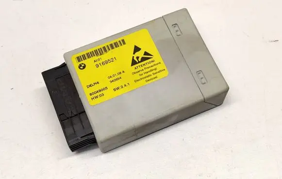BMW 5 E60 E61 Central console control unit 9169521 340654 80049005
