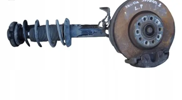 Skoda Superb B6 (3T) Front wheel hub spindle knuckle