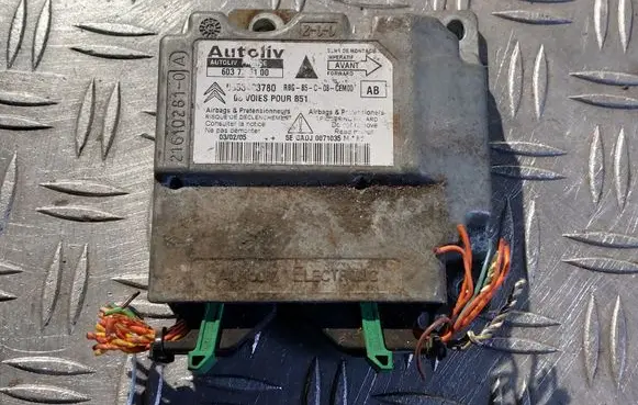 Citroen C4 I Airbag control unit/module 603726100 9653493780