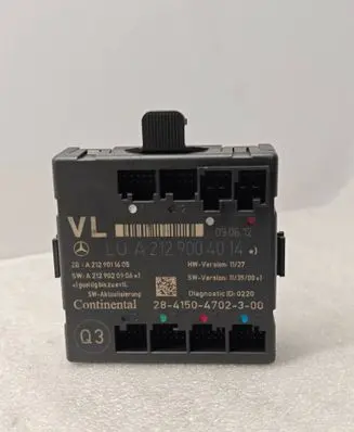 Mercedes-Benz E W212 Door control unit/module A2129004014 A2129020906 A2129011605
