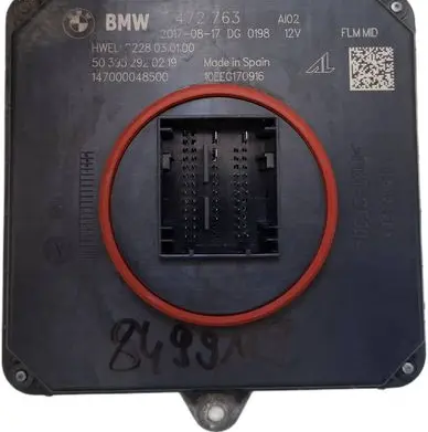BMW 5 G30 G31 G38 LED ballast control module 7472763 63117472763 503952920219