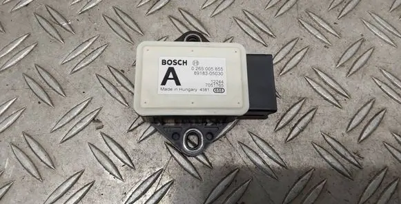 ESP acceleration yaw rate sensor