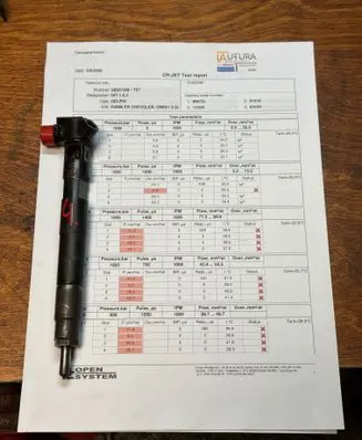 Mercedes-Benz Sprinter W906 Fuel injector 28307309 A6510703087 151L001299883