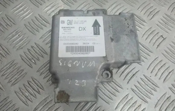 Opel Signum Airbag control unit/module 13170589
