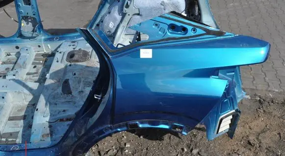 Peugeot 3008 III Rear quarter panel 