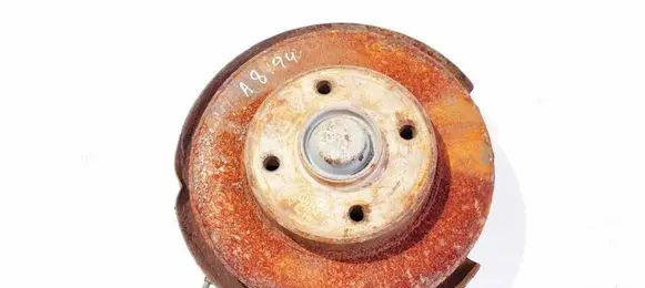Opel Crossland X Rear brake disc neventiliuojamas