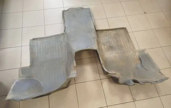 Mercedes-Benz Vito Viano W639 Rear floor carpet liner A6396842161
