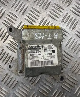 Renault Trafic II (X83) Airbag control unit/module 8200112746A 91167362 601959800