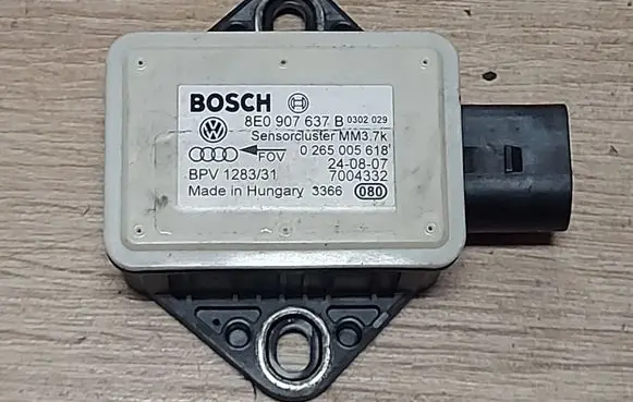 Audi A6 S6 C6 4F ESP acceleration yaw rate sensor 8E0907637B