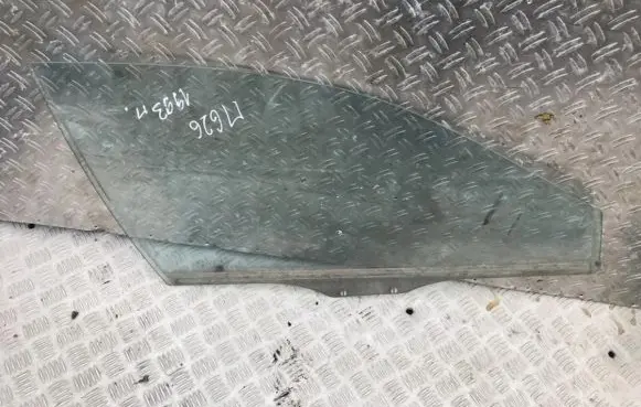 Mazda 626 Front door window glass four-door