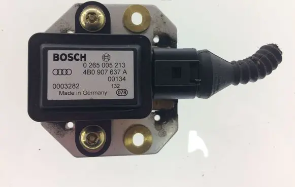 Audi A6 S6 C6 4F ESP acceleration yaw rate sensor 4B0907637A 0265005213