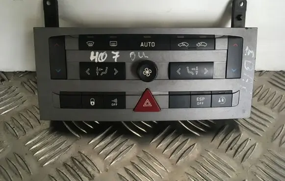 Peugeot 407 Climate control unit 96533783 VP4PUH18C612FC