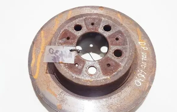 Volvo S80 Rear brake disc neventiliuojamas
