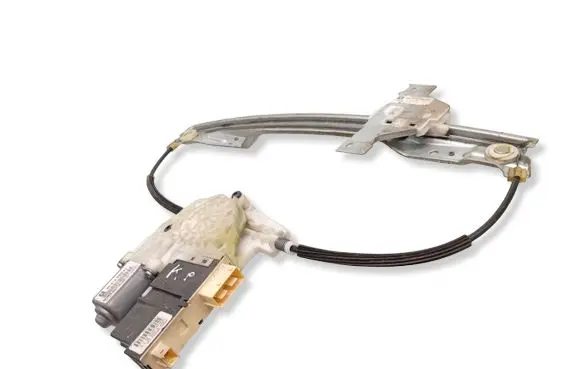 Citroen C4 I Front door window regulator with motor 9657133680
