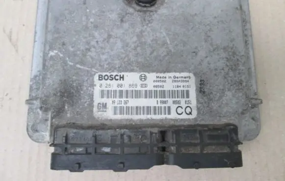 Opel Astra G Engine control unit/module ECU 09133267CQ