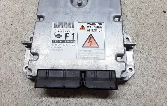 Nissan Almera N16 Engine control unit/module 23710BN80A 2758002327 5800232