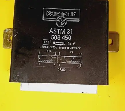 Fiat Stilo Tow bar trailer control unit/module 506450 WESRFALIA