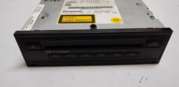 Audi A8 S8 D3 4E CD/DVD changer 4E0910110 4E0910110E 4E0035110