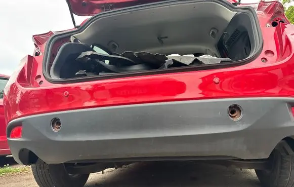Mazda 3 III Rear bumper