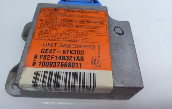 Mazda 626 Airbag control unit/module GET4T57K30D F82F14B321AB 10093766801128