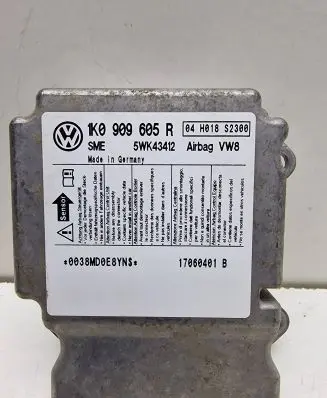 Skoda Octavia Mk2 (1Z) Airbag control unit/module 1K0909605R 5WK43412