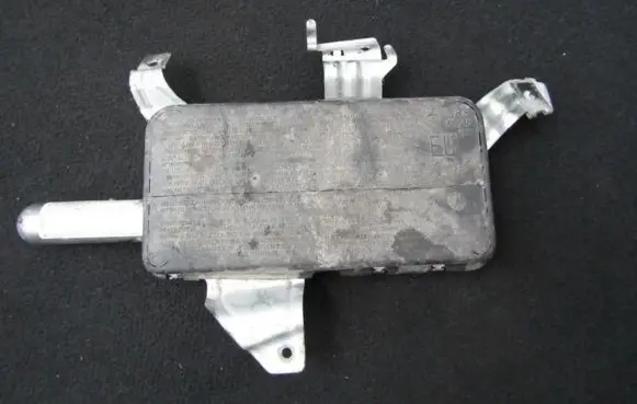 Front door airbag