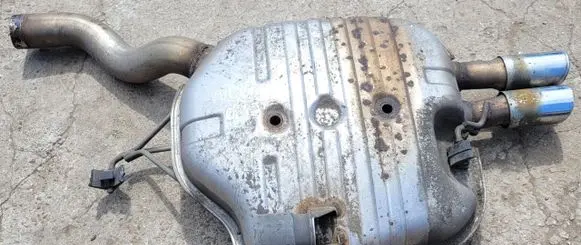 BMW 5 E60 E61 Rear muffler/silencer tail pipe 