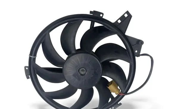 Electric radiator cooling fan