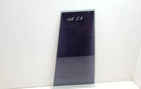 Rear vent window glass