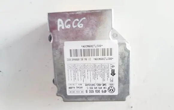 Audi A6 S6 C6 4F Airbag control unit/module 4F0959655B 4F0910655C 5WK43416