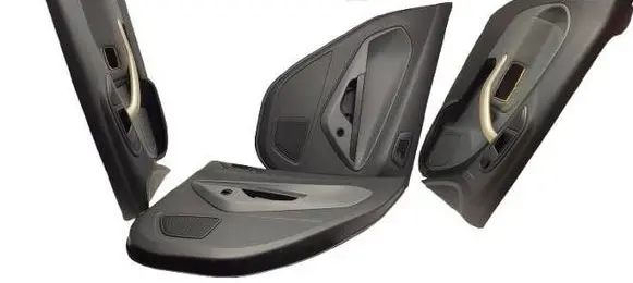 Ford Fiesta Door card panel trim set 