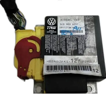 Volkswagen PASSAT B6 Airbag control unit/module 3C0909605F