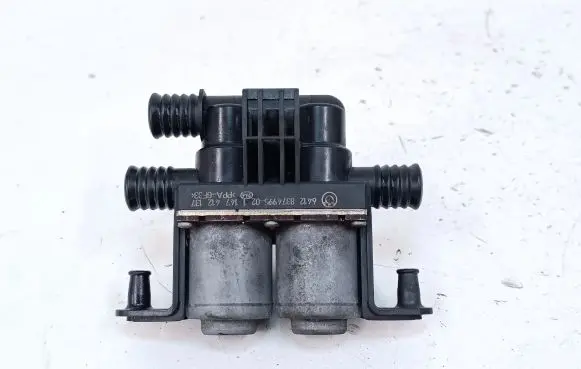 Coolant heater control valve
