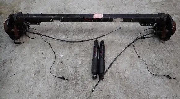 Fiat Ducato Rear axle beam 