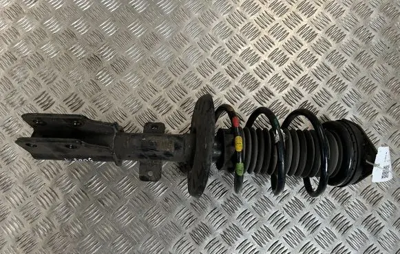 Front shock absorber with coil spring
