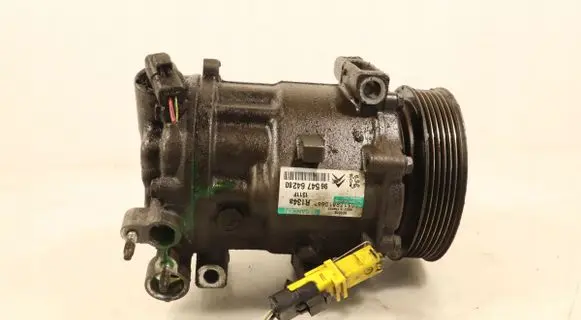 Peugeot 407 Air conditioning (A/C) compressor (pump) 9654764280