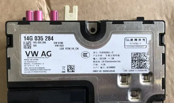Volkswagen ID.7 Bluetooth control unit module 14G035284