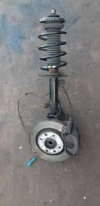 Peugeot 2008 I Front shock absorber with coil spring P55