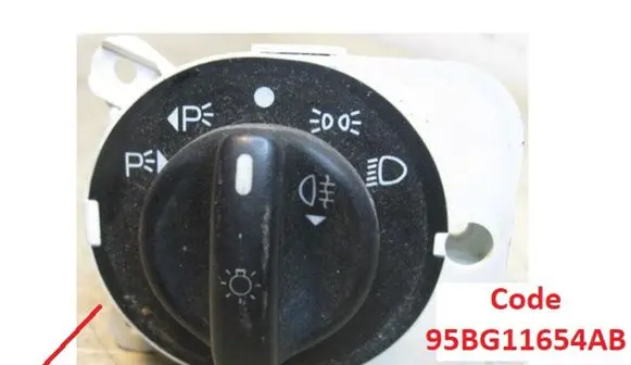 Ford Mondeo MK II Light switch 95BG11654AB