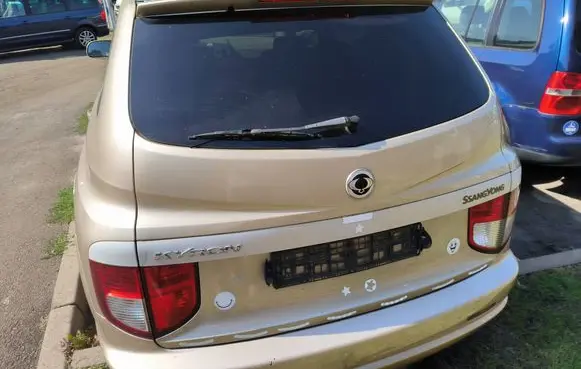 SsangYong Kyron Tailgate/trunk/boot lid