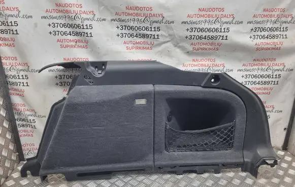 Audi A4 S4 B8 8K Trunk/boot side trim panel 8K9863880