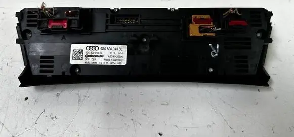 Audi RS7 C7 Air conditioner control unit module 4G0820043BL