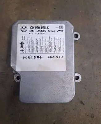 Skoda Roomster (5J) Airbag control unit/module 1C0909605K 09071002G 5WK43125