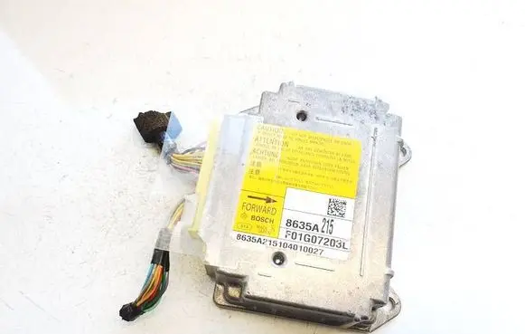 Mitsubishi ASX Airbag control unit/module 8635a215 f01g07203l