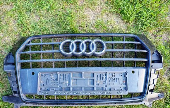 Audi Q3 8U Front bumper upper radiator grill 8U0853653M 8U0853663H 8U0853653N